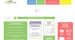 Desktop Screenshot of lechambon.fr