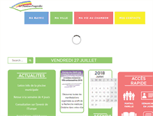Tablet Screenshot of lechambon.fr